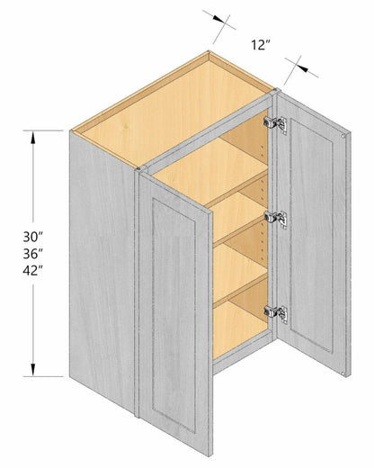 42" Two Door Wall Cabinet W3942-W4242
